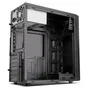 NOX LITE010 Semitorre con Fuente de Alimentación 500W Negro